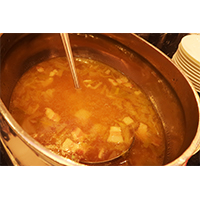 中華スープの写真素材