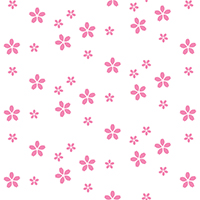 桜のシームレス模様素材(5)