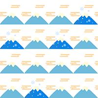 山のイラストのシームレス模様素材 7 画像衆 デザインを簡単レベルアップ 写真 模様 イラストのダウンロードサイト