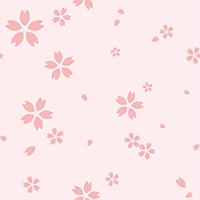桜のシームレス模様素材(19)