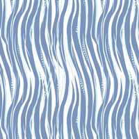 水の流れのような流線パターン模様素材(ブルー)