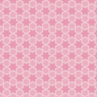 ピンクの六芒星パターンタイル模様