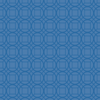 青の円と四角の和柄パターンタイル模様