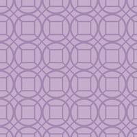 薄紫の円と四角の和柄パターンタイル模様