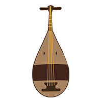 雅楽の楽器「琵琶」(2)