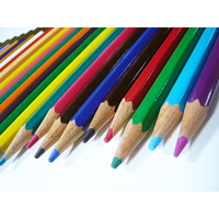 カラフルな色鉛筆の写真素材(6)