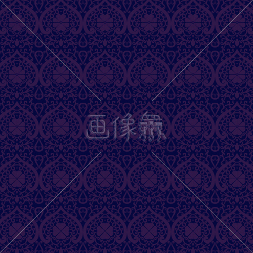 紺色地のオリエンタルな花柄の模様 画像衆 デザインを簡単レベルアップ 写真 模様 イラストのダウンロードサイト