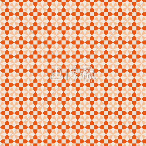 オレンジの小花アート調のパターン模様 画像衆 デザインを簡単レベルアップ 写真 模様 イラストのダウンロードサイト