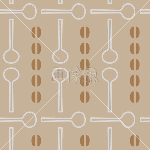 コーヒー豆とスプーンのパターン素材 1 画像衆 デザインを簡単レベルアップ 写真 模様 イラストのダウンロードサイト